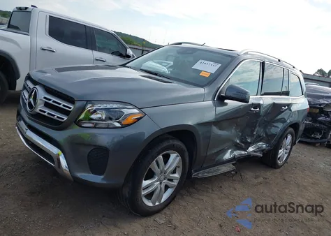 2017 Mercedes-Benz Gls 450 4Matic z USA, uszkodzony, nr VIN 4JGDF6EE8HA825275